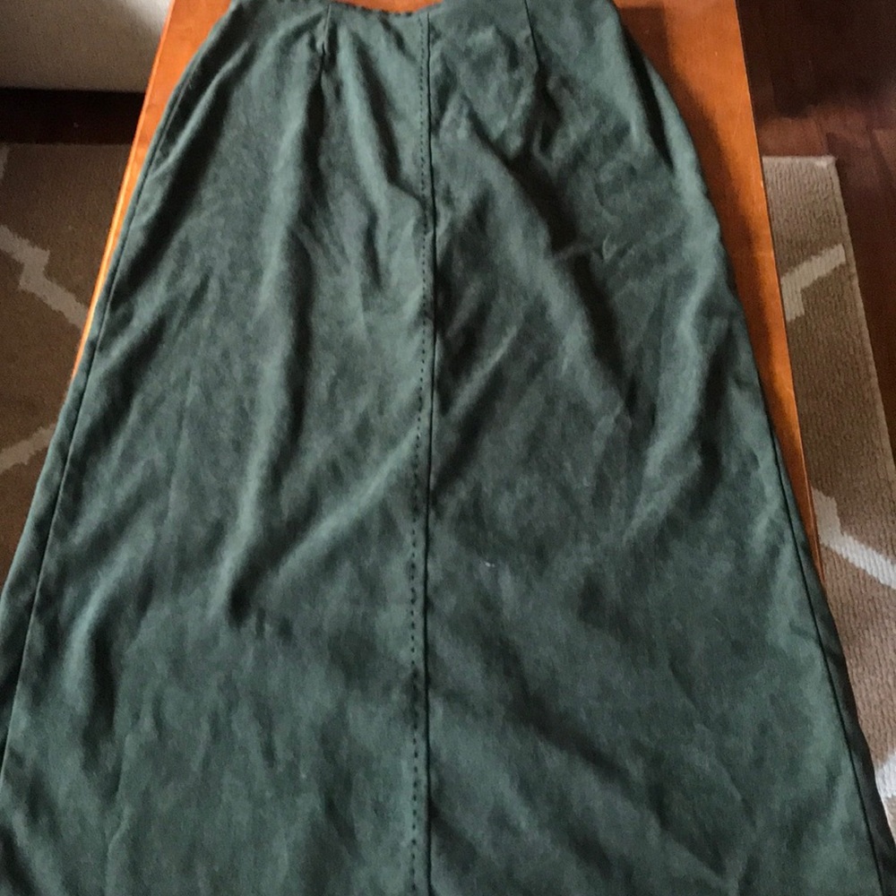 Maxi green skirt